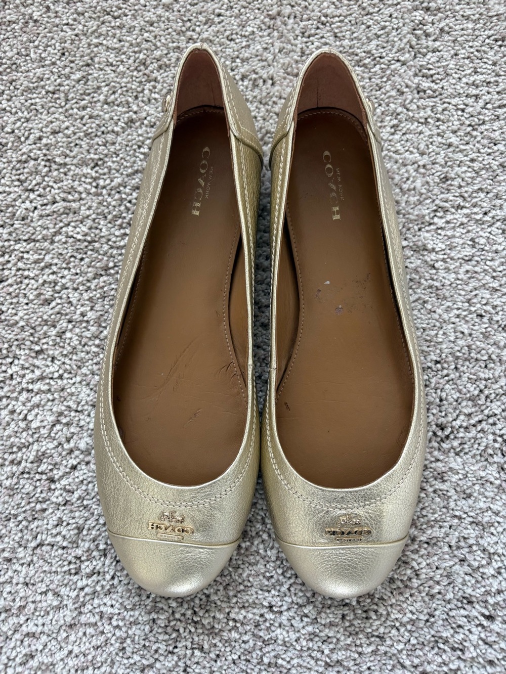 Coach ballet flats